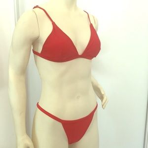 Red bikini